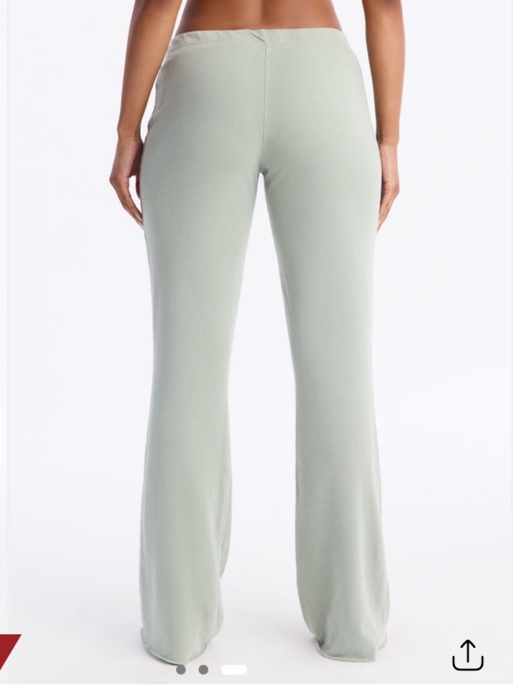 Fashion Nova Just Chill Lounge Flare Pant - Sage